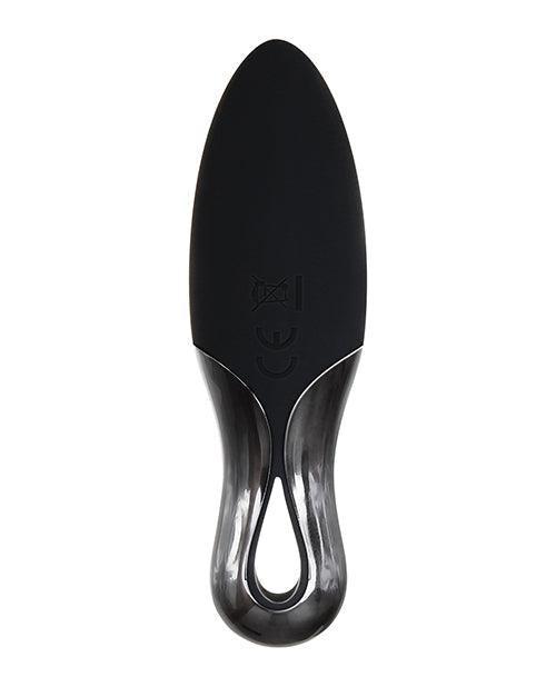 image of product,Evolved Teardrop Vibe - Black - SEXYEONE