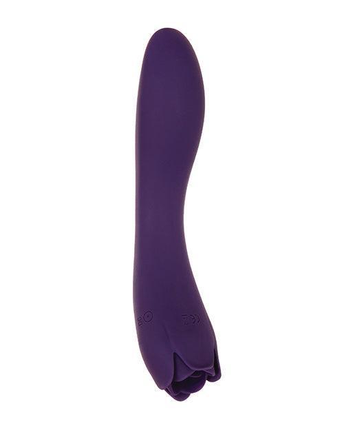 image of product,Evolved Thorny Rose Dual End Massager - Purple - SEXYEONE