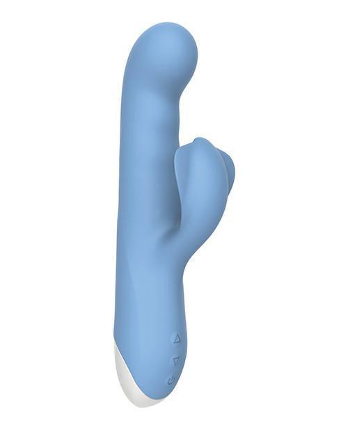 image of product,Evolved Thump N Thrust Rechargeable Dual Stim - Blue - SEXYEONE 