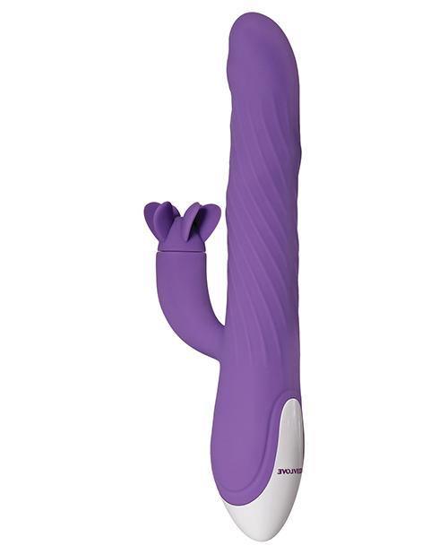 image of product,Evolved Tilt O Whirl Dual Stim - Purple - SEXYEONE 
