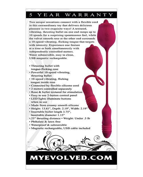 product image,Evolved Wild Rose - Red - SEXYEONE