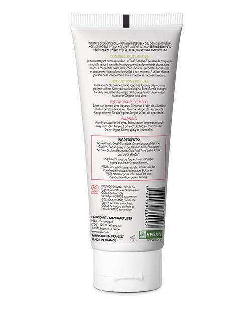 image of product,Exsens Intime Intimate Balance Cleansing Gel - 3.4 Oz - {{ SEXYEONE }}