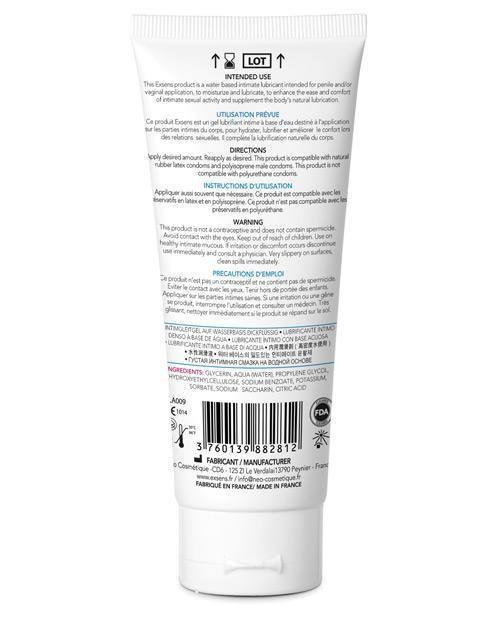 image of product,Exsens Of Paris Flavored Waterbased Lubricant - SEXYEONE 