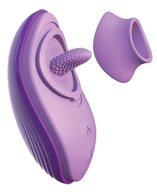 image of product,Fantasy For Her Silicone Fun Tongue - Purple - SEXYEONE 
