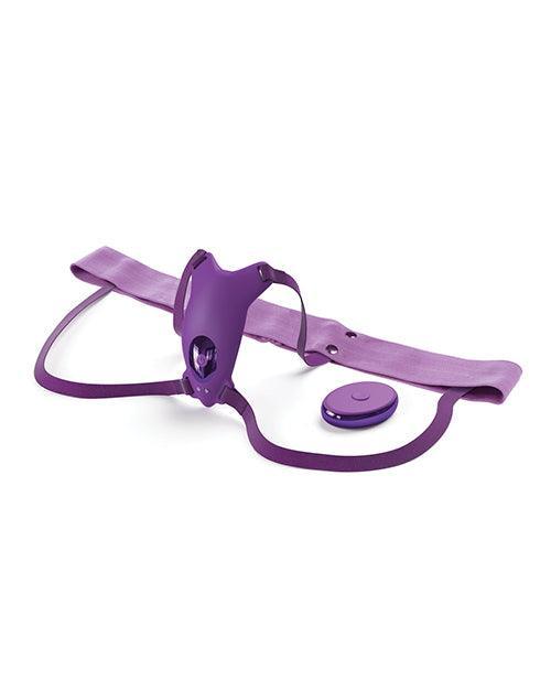 image of product,Fantasy For Her Ultimate Butterfly Strap On - Purple - SEXYEONE