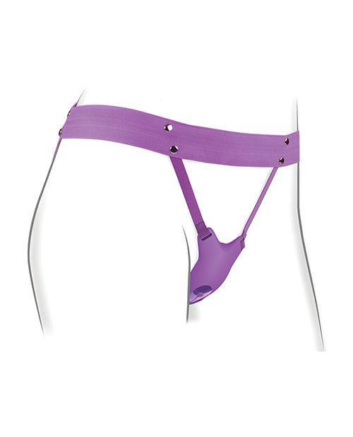 image of product,Fantasy For Her Ultimate Butterfly Strap On - Purple - SEXYEONE