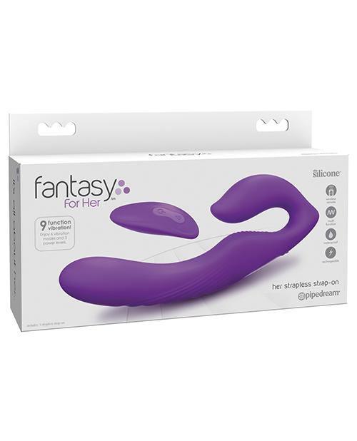 product image, Fantasy For Her Ultimate Strapless Strap On - Purple - SEXYEONE 