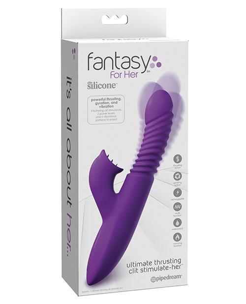 product image, Fantasy For Her Ultimate Thrusting Clit Stimulate-her - Purple - SEXYEONE 