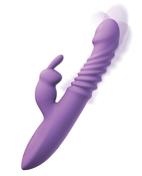 product image,Fantasy For Her Ultimate Thrusting Silicone Rabbit - Purple - SEXYEONE