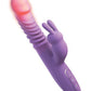 Fantasy For Her Ultimate Thrusting Silicone Rabbit - Purple - SEXYEONE