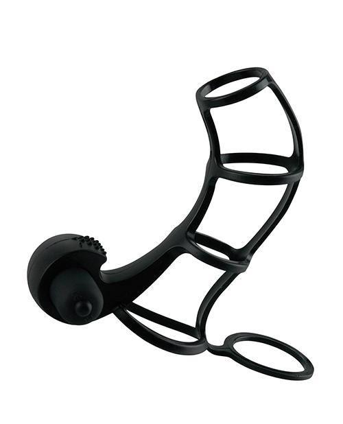 product image,Fantasy X-tensions Deluxe Silicone Power Cage - Black - SEXYEONE 