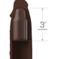 Fantasy X-tensions Elite 7" Extension W-strap - Brown - SEXYEONE