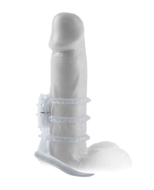 image of product,Fantasy X-tensions Vibrating Cock Cage - {{ SEXYEONE }}
