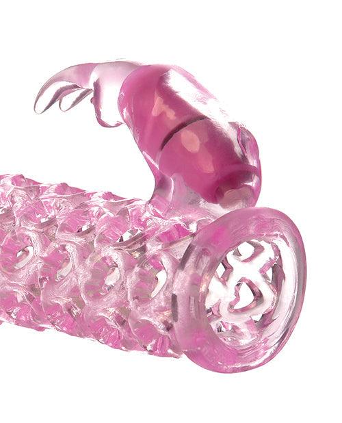 image of product,Fantasy X-tensions Vibrating Couples Cage - Pink - {{ SEXYEONE }}