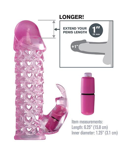 image of product,Fantasy X-tensions Vibrating Couples Cage - Pink - {{ SEXYEONE }}