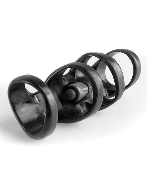 image of product,Fantasy X-tensions Vibrating Power Cage - Black - SEXYEONE 