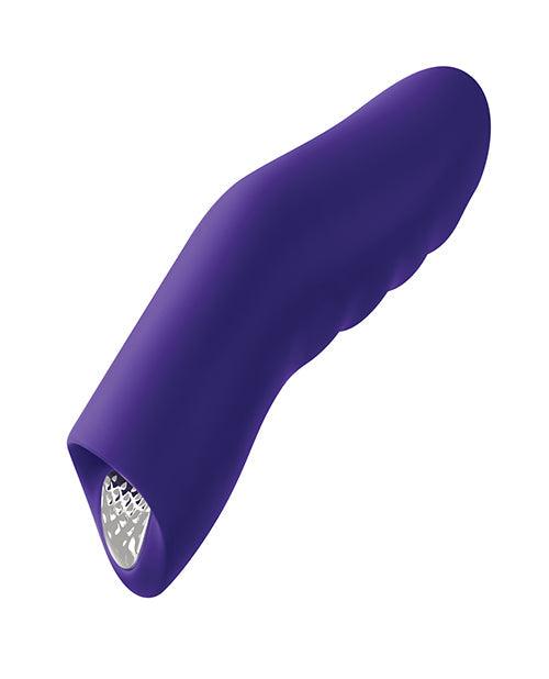 image of product,Femme Funn Dioni Wearable Finger Vibe - Dark Purple - {{ SEXYEONE }}