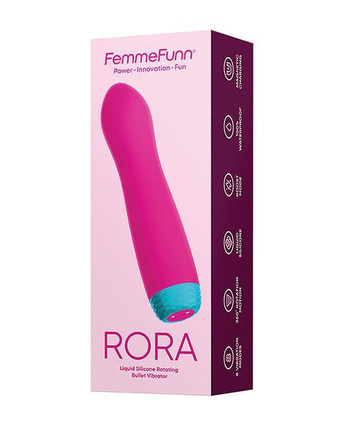 product image, Femme Funn Rora Rotating Bullet - Pink - SEXYEONE