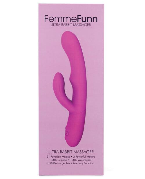 product image, Femme Funn Ultra Rabbit - Pink - SEXYEONE