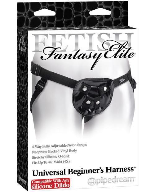 Fetish Fantasy Elite Universal Beginner's Harness - Compatible W-any Silicone Dildo - SEXYEONE 