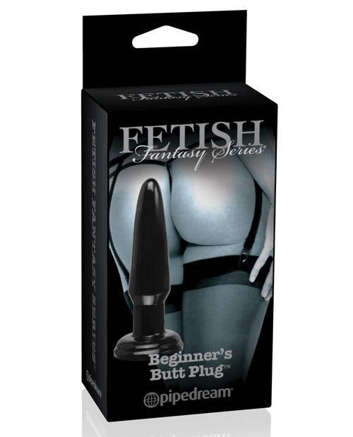 product image, Fetish Fantasy Limited Edition Beginner's Butt Plug - Black - {{ SEXYEONE }}