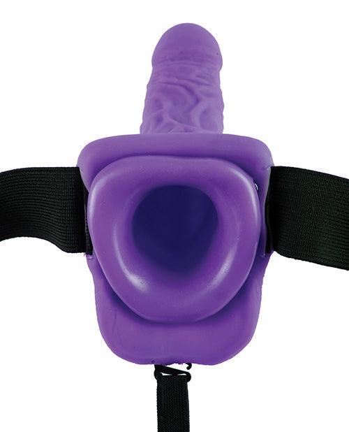 image of product,"Fetish Fantasy Series 7"" Vibrating Hollow Strap On W/balls" - SEXYEONE