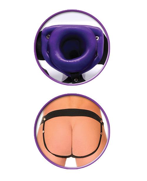 image of product,Fetish Fantasy Series For Him Or Her Vibrating Hollow Strap On - {{ SEXYEONE }}