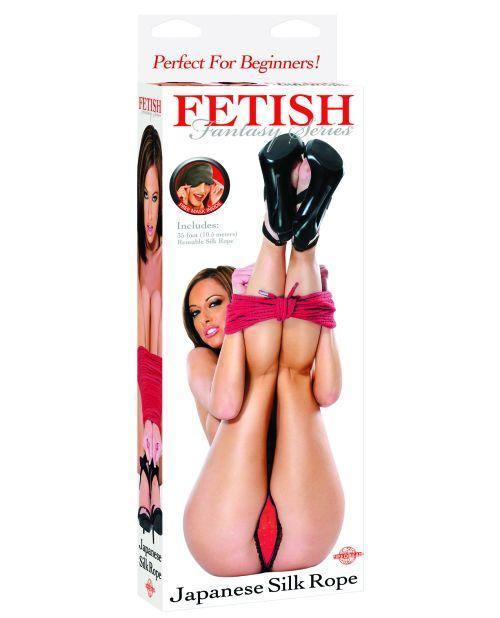 image of product,Fetish Fantasy Series Japanese Silk Rope - SEXYEONE 