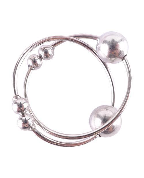 image of product,Fetish Fantasy Series Nipple Bull Rings - Silver - SEXYEONE 
