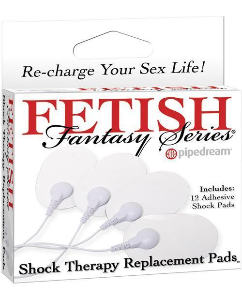 Fetish Fantasy Series Shock Therapy Replacement Pads - 12 Pc