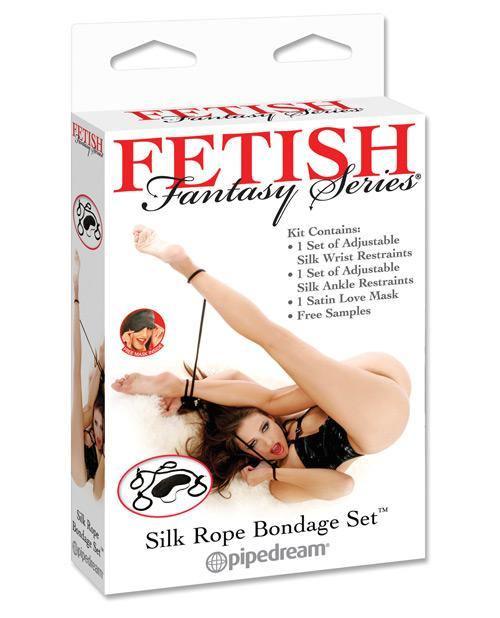 product image, Fetish Fantasy Series Silk Rope Bondage Set - SEXYEONE 