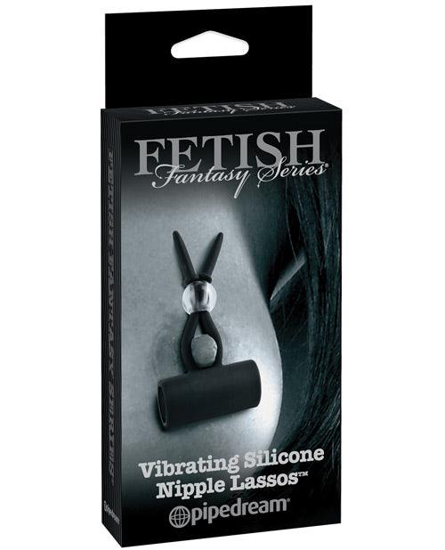 Fetish Limited Edition Fantasy Vibrating Silicone Nipple Lassos - {{ SEXYEONE }}