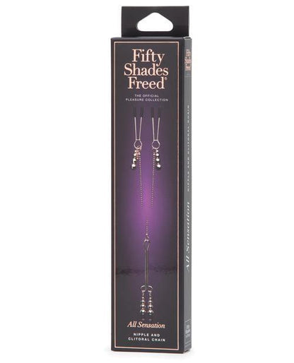 Fifty Shades Freed All Sensation Nipple & Clitoral Chain - SEXYEONE 
