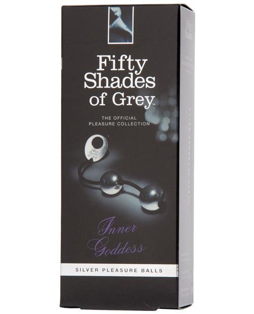 Fifty Shades of Grey Inner Goddess Silver Metal Pleasure Balls - SEXYEONE