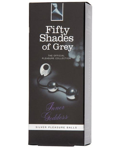Fifty Shades of Grey Inner Goddess Silver Metal Pleasure Balls - SEXYEONE