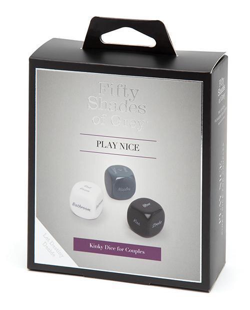 image of product,Fifty Shades Of Grey Play Nice Kinky Dice For Couples - SEXYEONE 