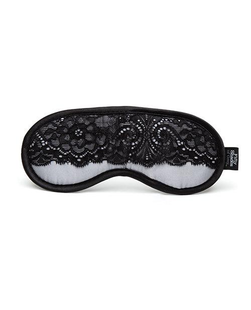 image of product,Fifty Shades Of Grey Play Nice Satin & Lace Blindfold - {{ SEXYEONE }}