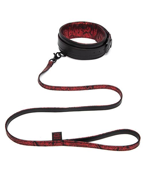 image of product,Fifty Shades Of Grey Sweet Anticipation Collar & Leash - {{ SEXYEONE }}