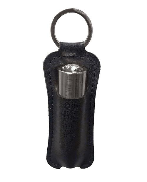 image of product,First Class Mini Rechargeable Bullet W-crystal - 9 Functions Gun Metal - SEXYEONE