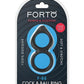 Forto F-88 Double Ring Liquid Silicone Cock Ring - SEXYEONE