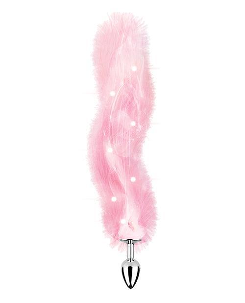 product image,Foxy Tail Light Up Faux Fur Butt Plug - SEXYEONE
