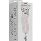 Foxy Tail Light Up Faux Fur Butt Plug - SEXYEONE