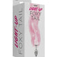 Foxy Tail Light Up Faux Fur Butt Plug - SEXYEONE
