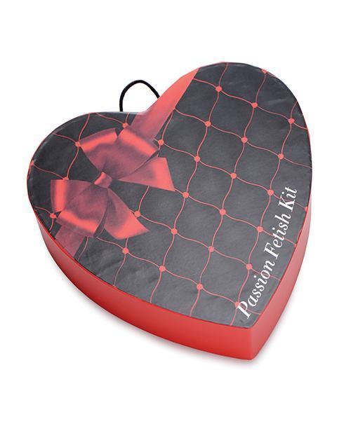 image of product,Frisky Passion Fetish Kit W-heart Gift Box - Red - {{ SEXYEONE }}