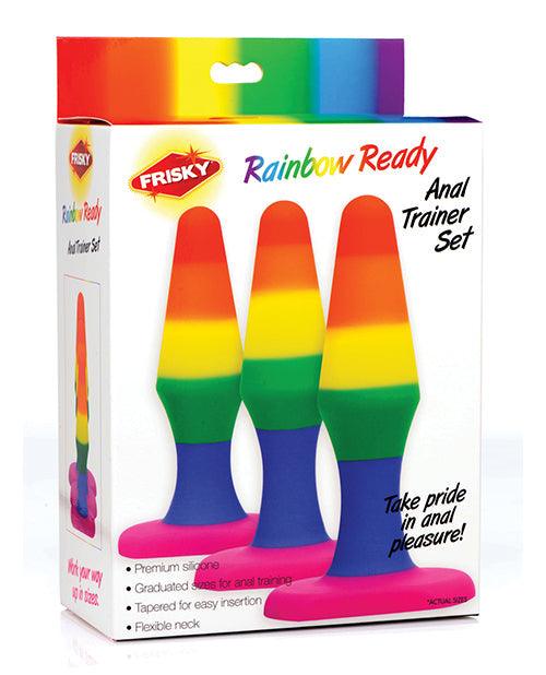 product image, Frisky Rainbow Silicone Anal Trainer Set - {{ SEXYEONE }}
