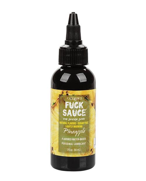product image, Fuck Sauce Water Based Personal Lubricant - 2 Oz Pineapple - SEXYEONE