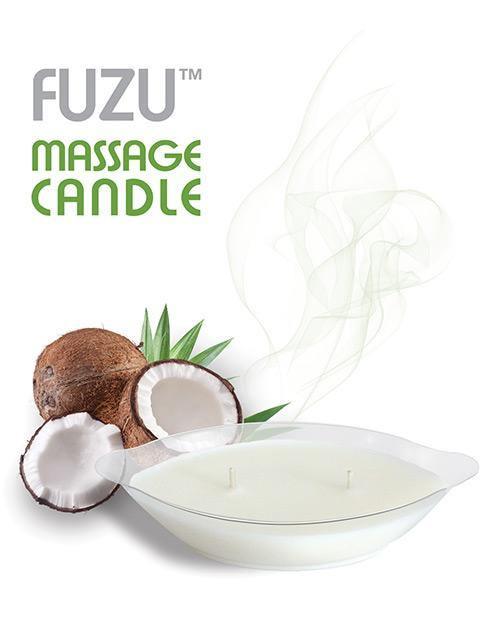 image of product,Fuzu Massage Candle - 4 Oz - SEXYEONE 