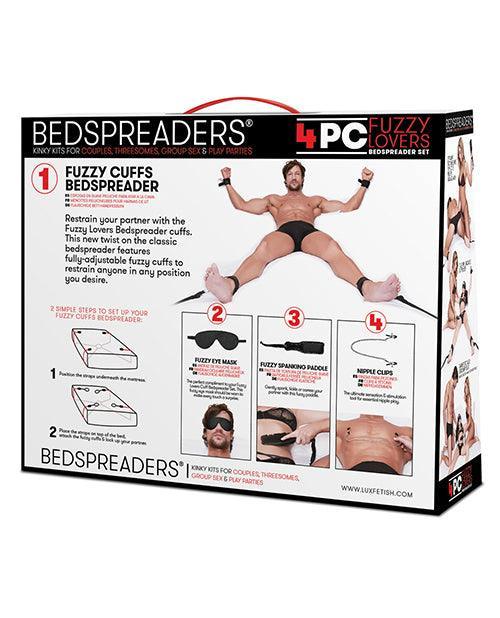 image of product,Fuzzy Lovers 4 Pc Bedspreader Set - SEXYEONE