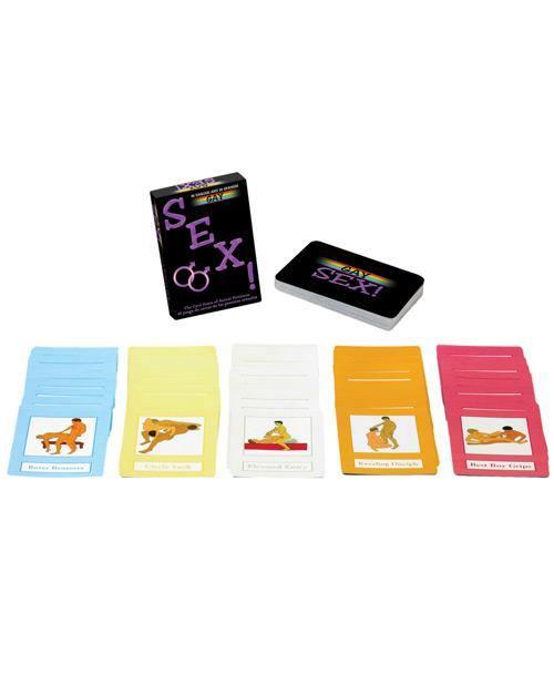 product image, Gay Sex Card Game - Bilingual - SEXYEONE 