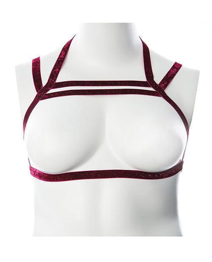 Gender Fluid Sugar Coated Harness - Raspberry Glitter - SEXYEONE